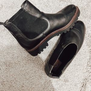 Black Waterproof Chelsea Boots